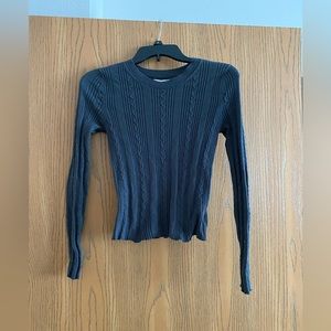 AE charcoal sweater